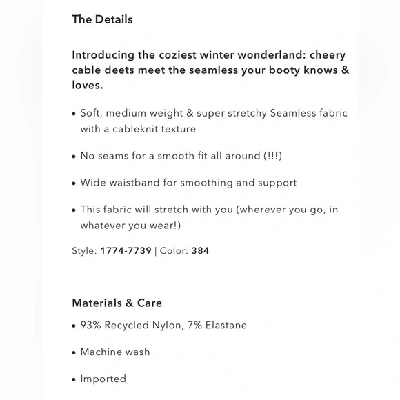 🆕Real Good  by Aerie Seamless Thong Tanga - Picture 8 of 14